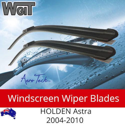 Windscreen Wiper Blades For HOLDEN Astra 2004-2010 AH - Aero Tech Design 1 x PAIR BRAUMACH Auto Parts & Accessories 