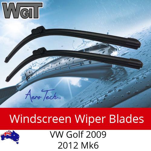 Windscreen Wiper Blades For VW Golf 2009 - 2012 Mk6 (Excl CABRIOLET) Aero Design BRAUMACH Auto Parts & Accessories 
