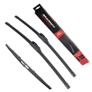 Wiper Blades Aero For Citroen Xantia WAGON 1999-2001 FRONT PAIR & REAR BRAUMACH Auto Parts & Accessories 