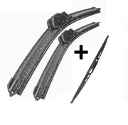 Wiper Blades Aero For Honda Integra Hatch 1993-2001 FRT PAIR & REAR 3 x BLADES BRAUMACH Auto Parts & Accessories 