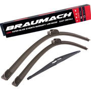 Wiper Blades Aero For Toyota Camry (For V20, V22) WAGON 1987-1993 FRONT PAIR & REAR BRAUMACH Auto Parts & Accessories 