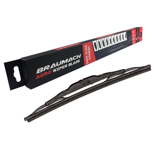 Wiper Blades Aero Jeep Cherokee (For KK) SUV 2008-2012 FRONT PAIR & REAR BRAUMACH Auto Parts & Accessories 