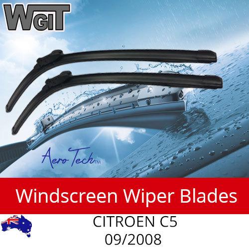 Wiper Blades Kit Front Rear For for CITROEN C5 09-2008-Present Aero Design 3 Blades BRAUMACH Auto Parts & Accessories 