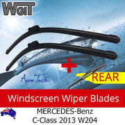 Wiper Blades Kit Front Rear For for MERCEDES-Benz C-Class 2013 W204 - 3 Blades BRAUMACH Auto Parts & Accessories 
