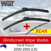 Wiper Blades Kit Front Rear For FORD Focus 2000-2005 (LR) - 3 Blades BRAUMACH Auto Parts & Accessories 